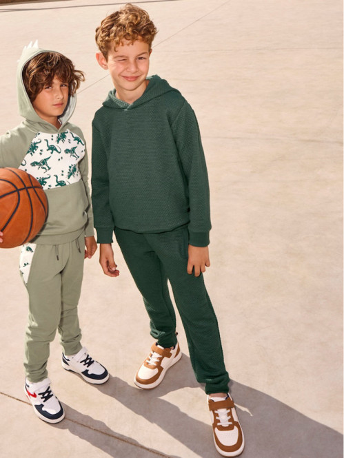 Sweat capuche vert foncé...