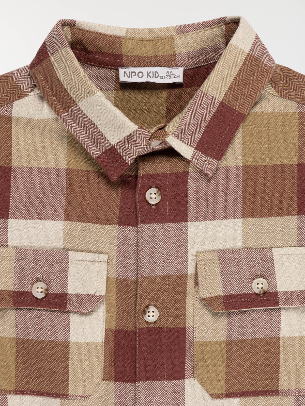 Chemise à carreaux garçon (3-12A)