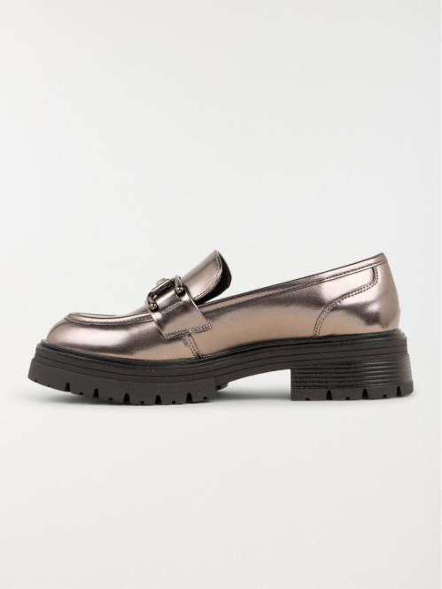 Mocassins gunmetal femme (36-41)