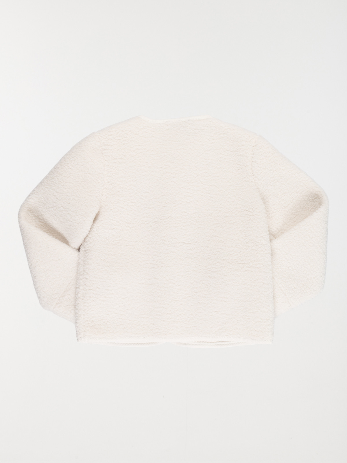 Veste boutonnée sherpa fille (3-12A) Veste boutonnée sherpa fille (3-12A)