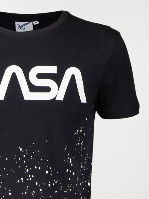 T-shirt coloris noir homme