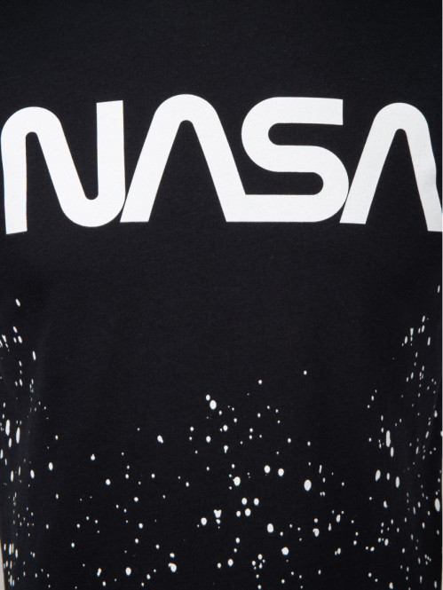 T-shirt coloris noir homme