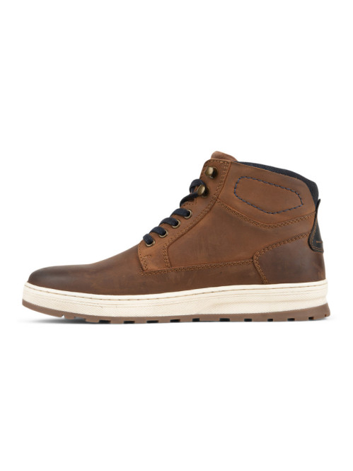 Chaussures montantes homme tan (40-45) Chaussures montantes homme tan (40-45)