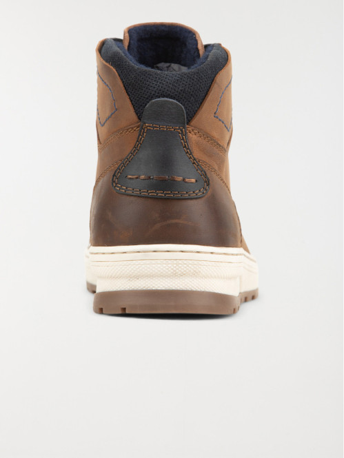 Chaussures montantes homme tan (40-45) Chaussures montantes homme tan (40-45)