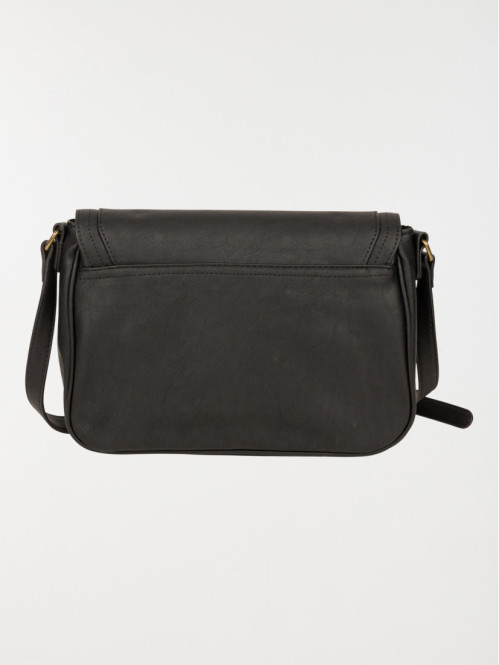 Sac bandoulière forme cartable femme