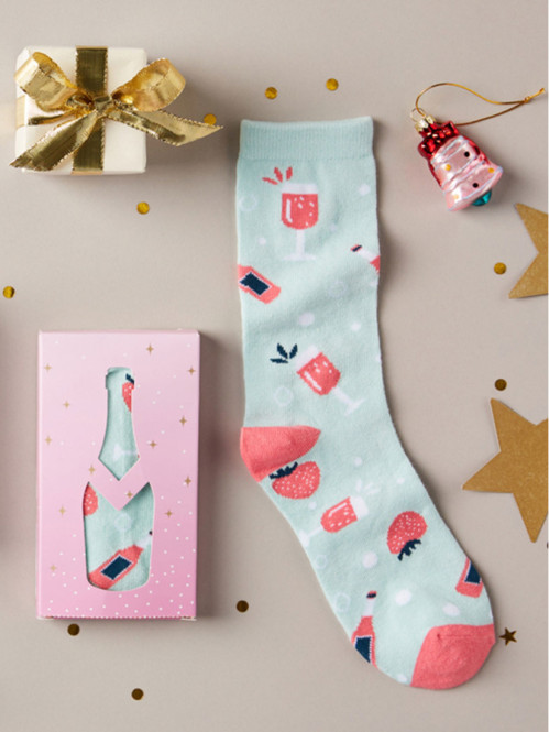 Coffret chaussettes proseco...