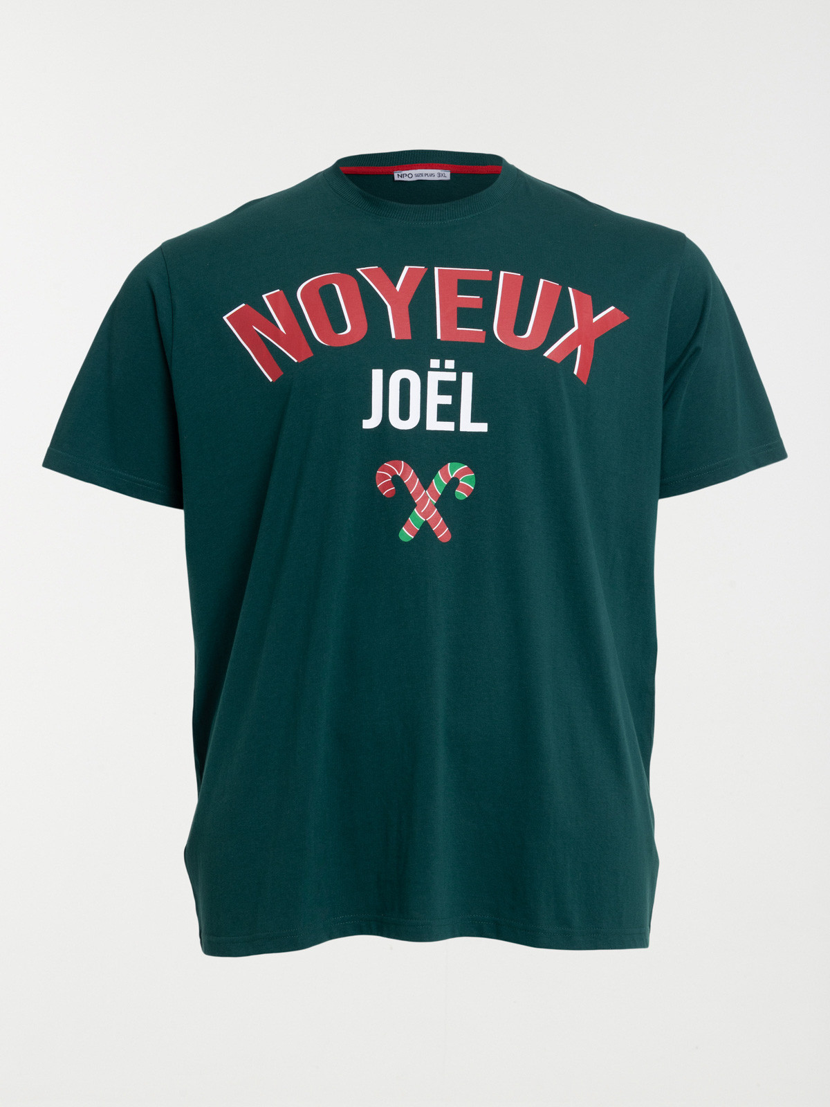 T-shirt de noël homme grande taille