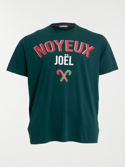 T-shirt de noël homme grande taille