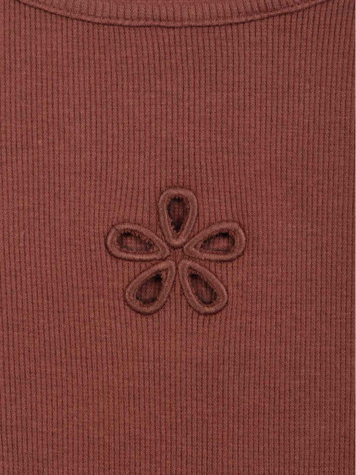 Tee-shirt étoile café fille...