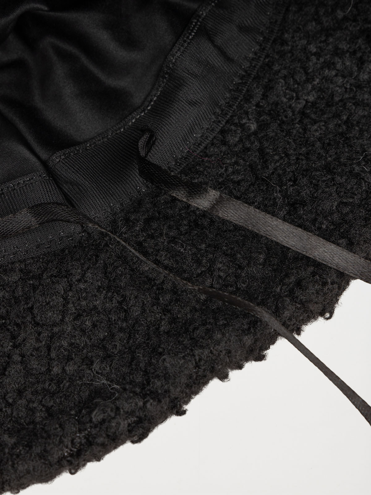 Bob sherpa noir femme