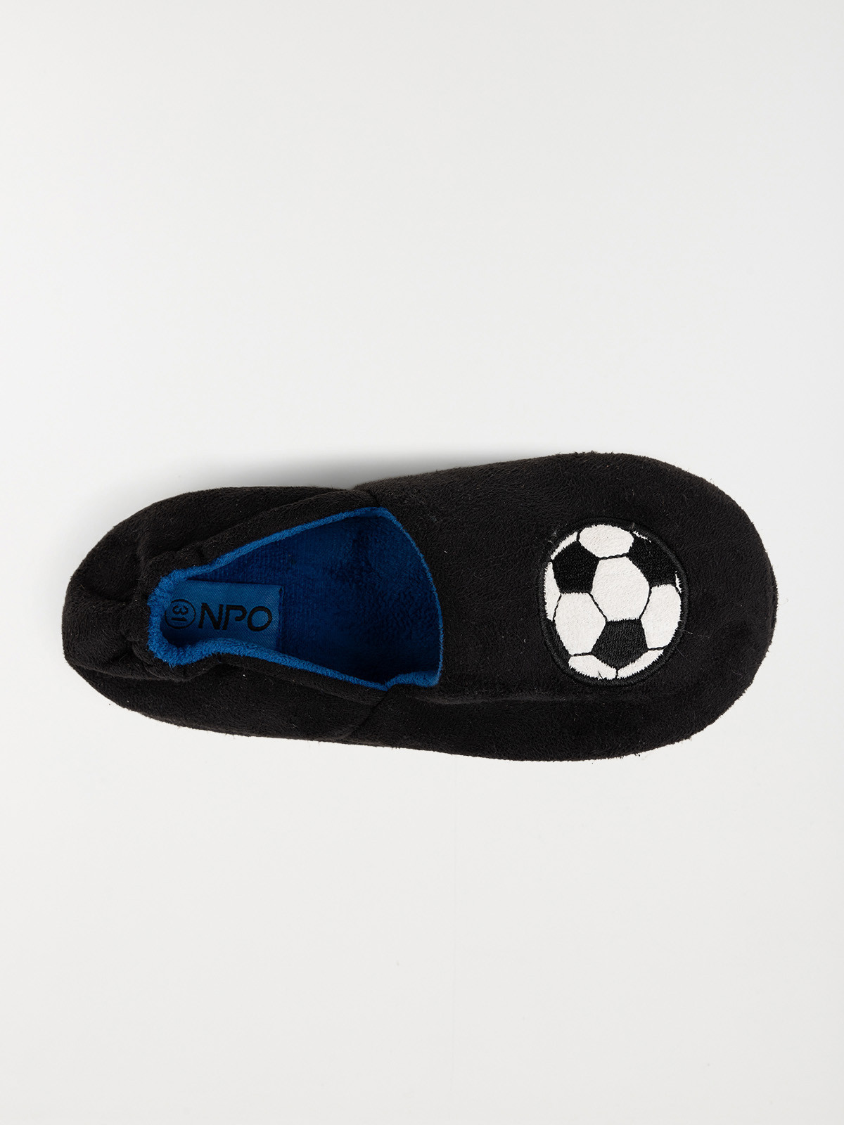 Chaussons football noir garçon (31-38)