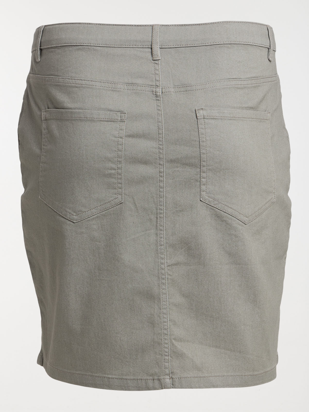 Jupe droite tilleul grande taille femme