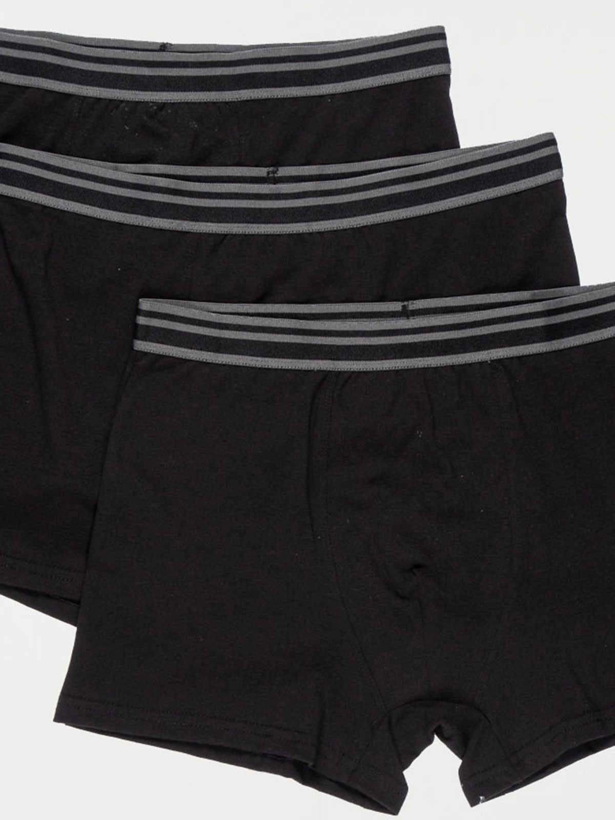 Lot de 3 boxers noirs homme