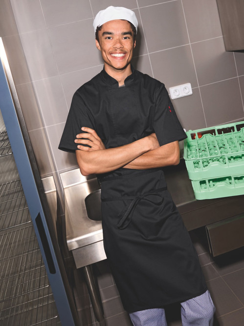 Veste de cuisine noire...