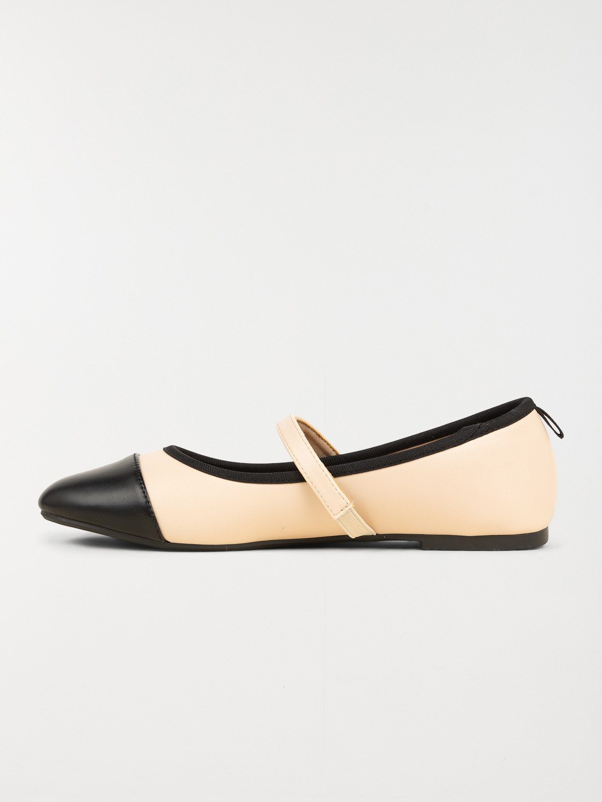 Ballerine beige et noire femme (36-41)