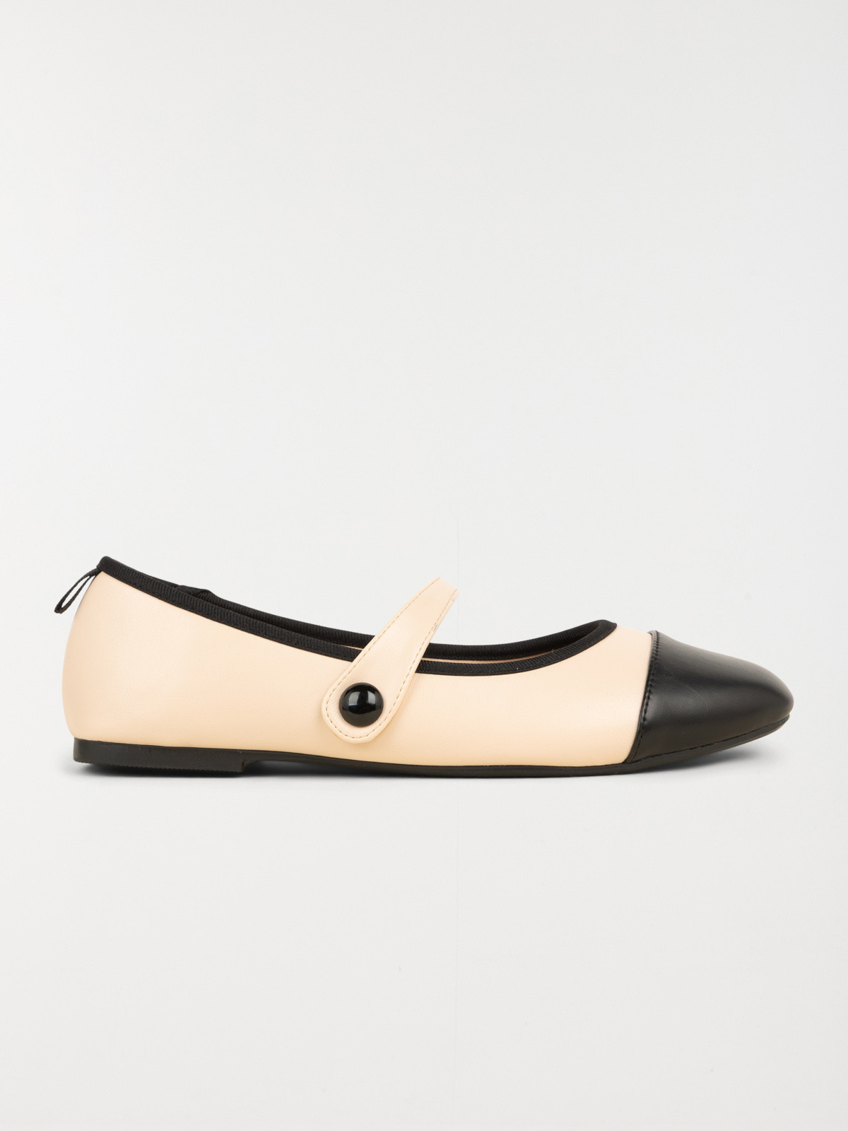 Ballerine beige et noire femme (36-41)