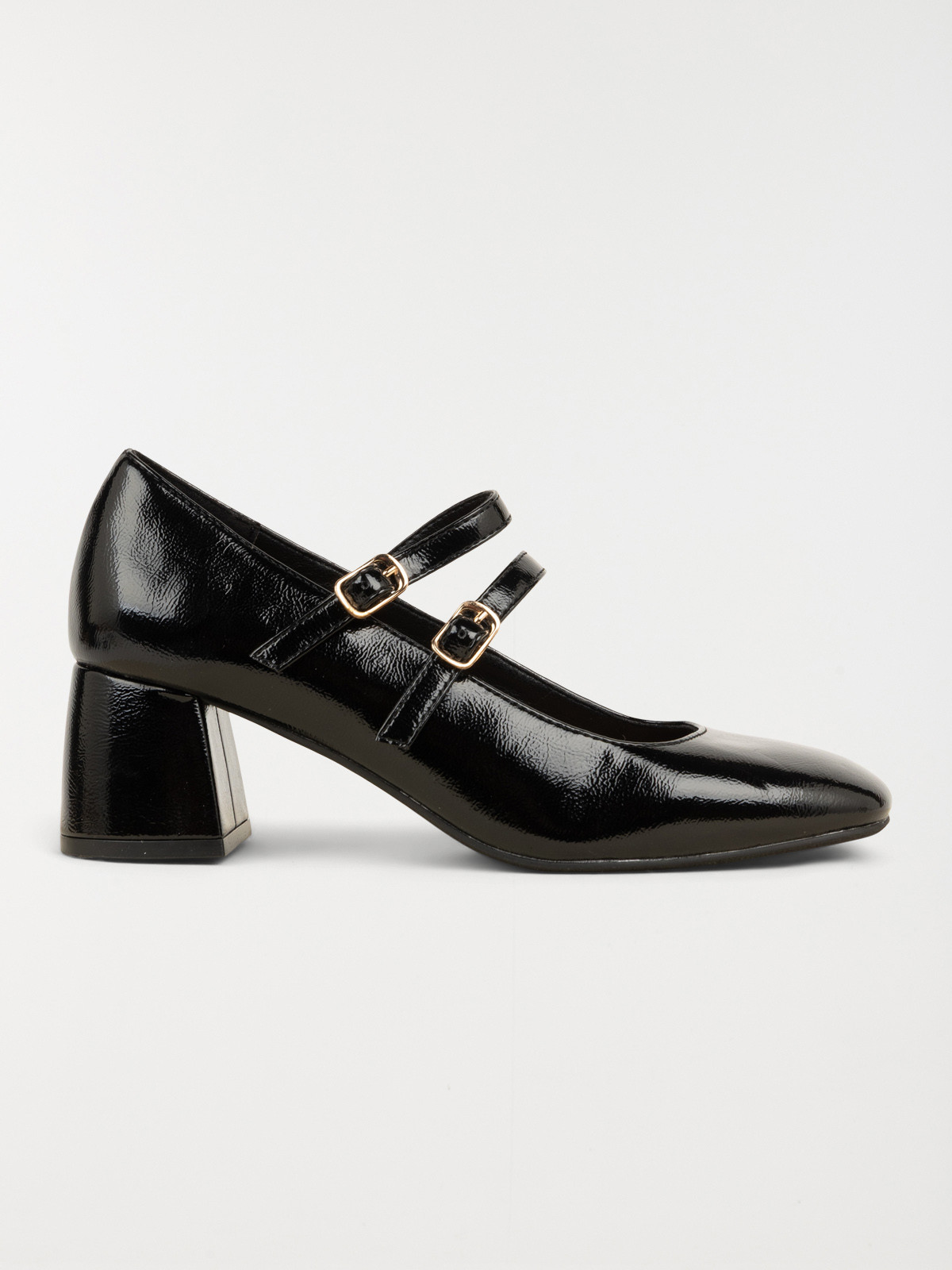 Escarpins vernis femme noir (36-41)
