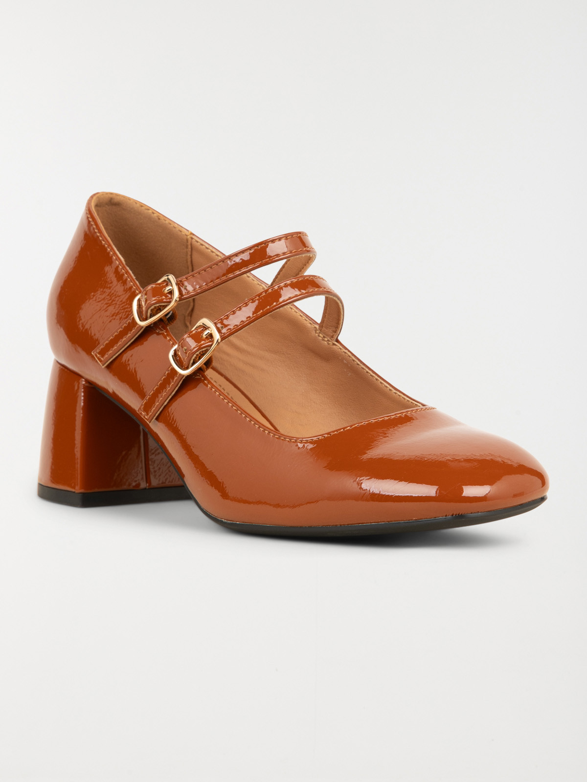 Escarpins coloris orange femme (36-41)