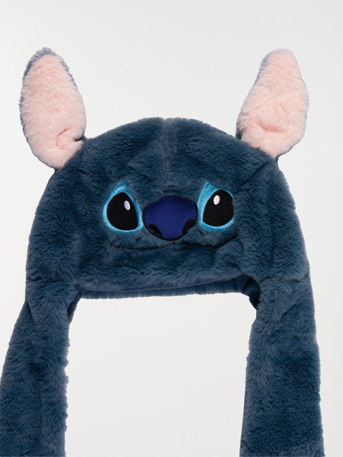 Bonnet peluche Stitch oreilles mobiles