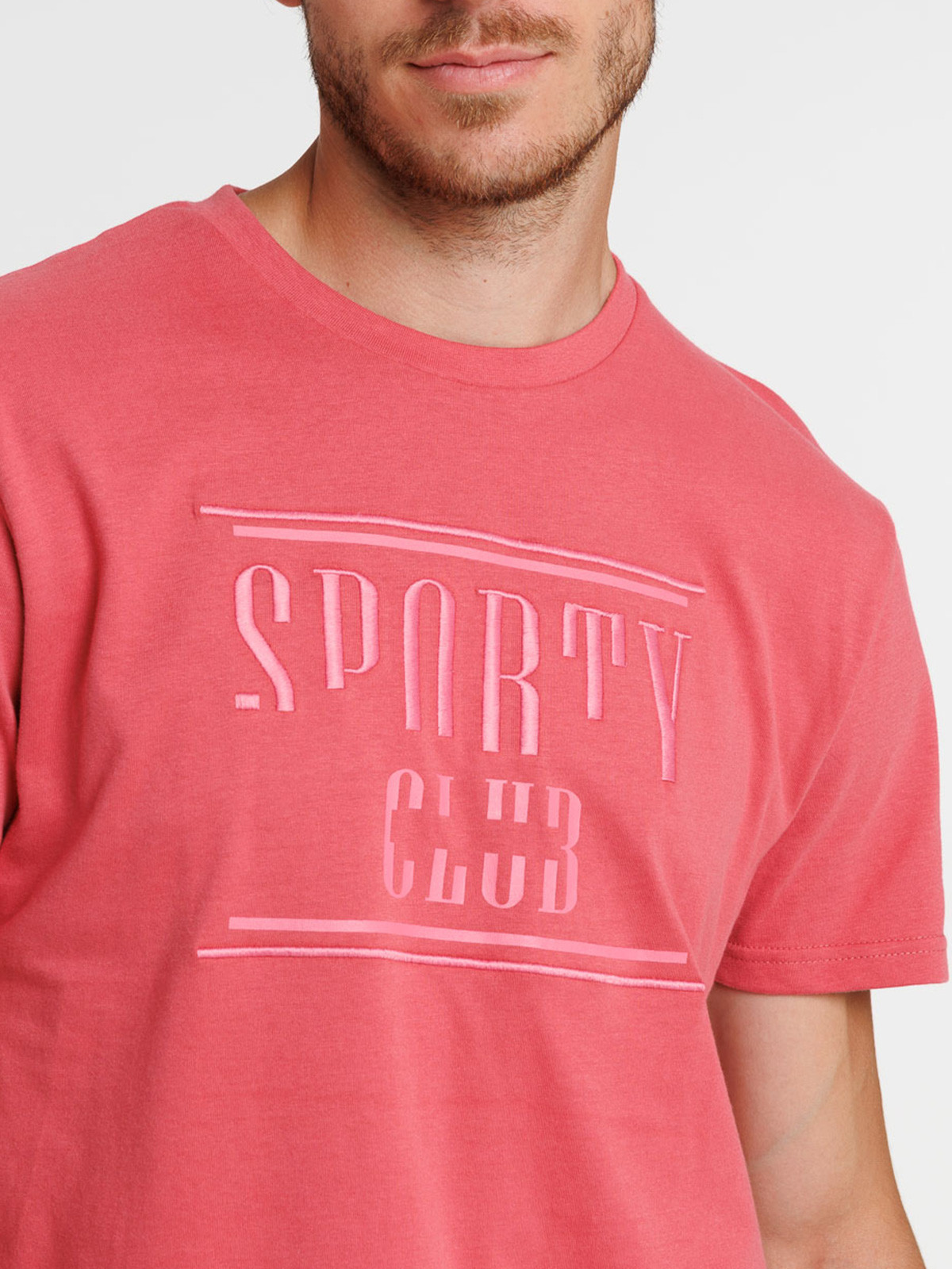 T-shirt sporty club tomette homme T-shirt sporty club tomette homme