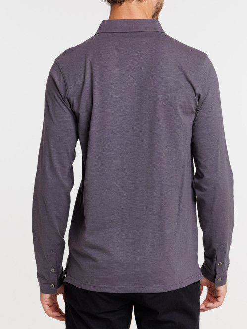Polo homme manches longues...
