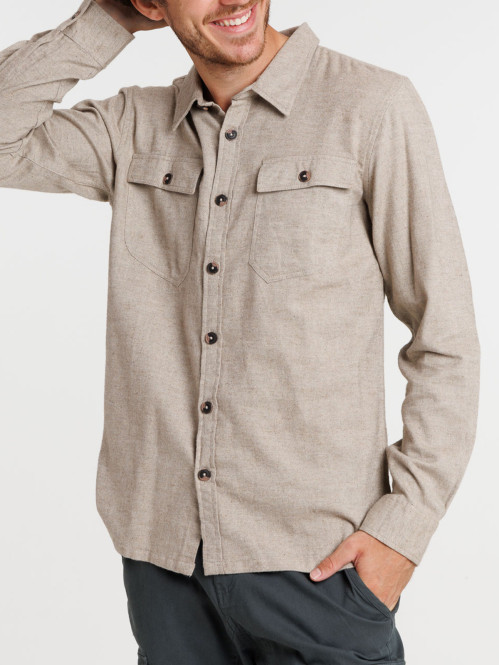 Chemise en coton coloris...