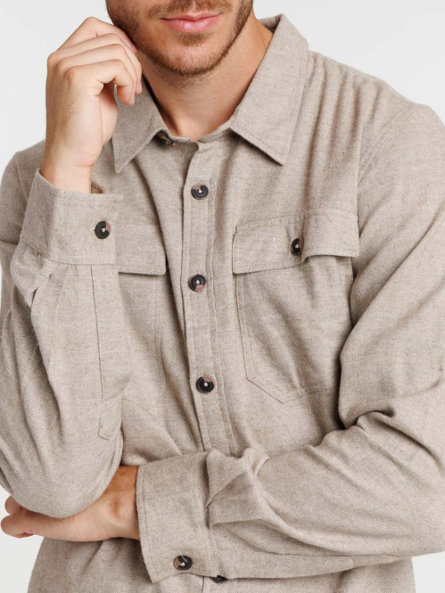 Chemise en coton coloris...