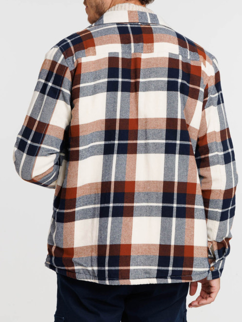 Surchemise flanelle à carreaux homme Surchemise flanelle à carreaux homme