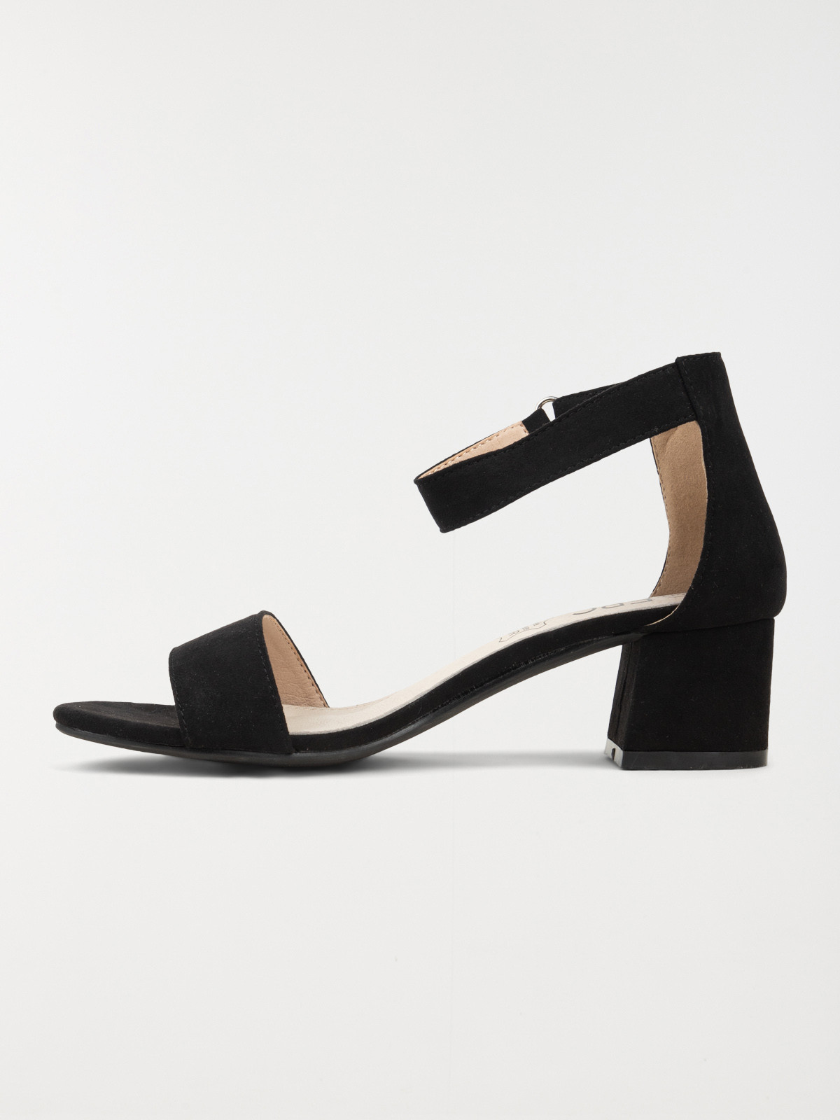Sandales à talon femme noir (36-41)