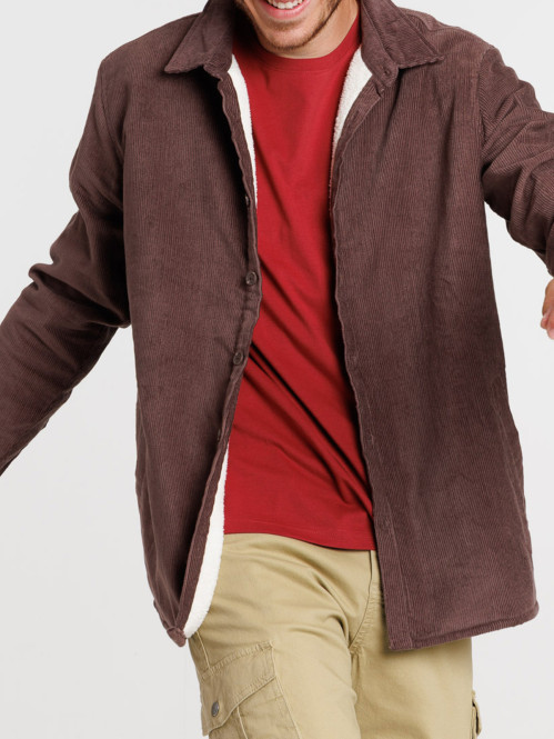 Surchemise velours homme Surchemise velours homme