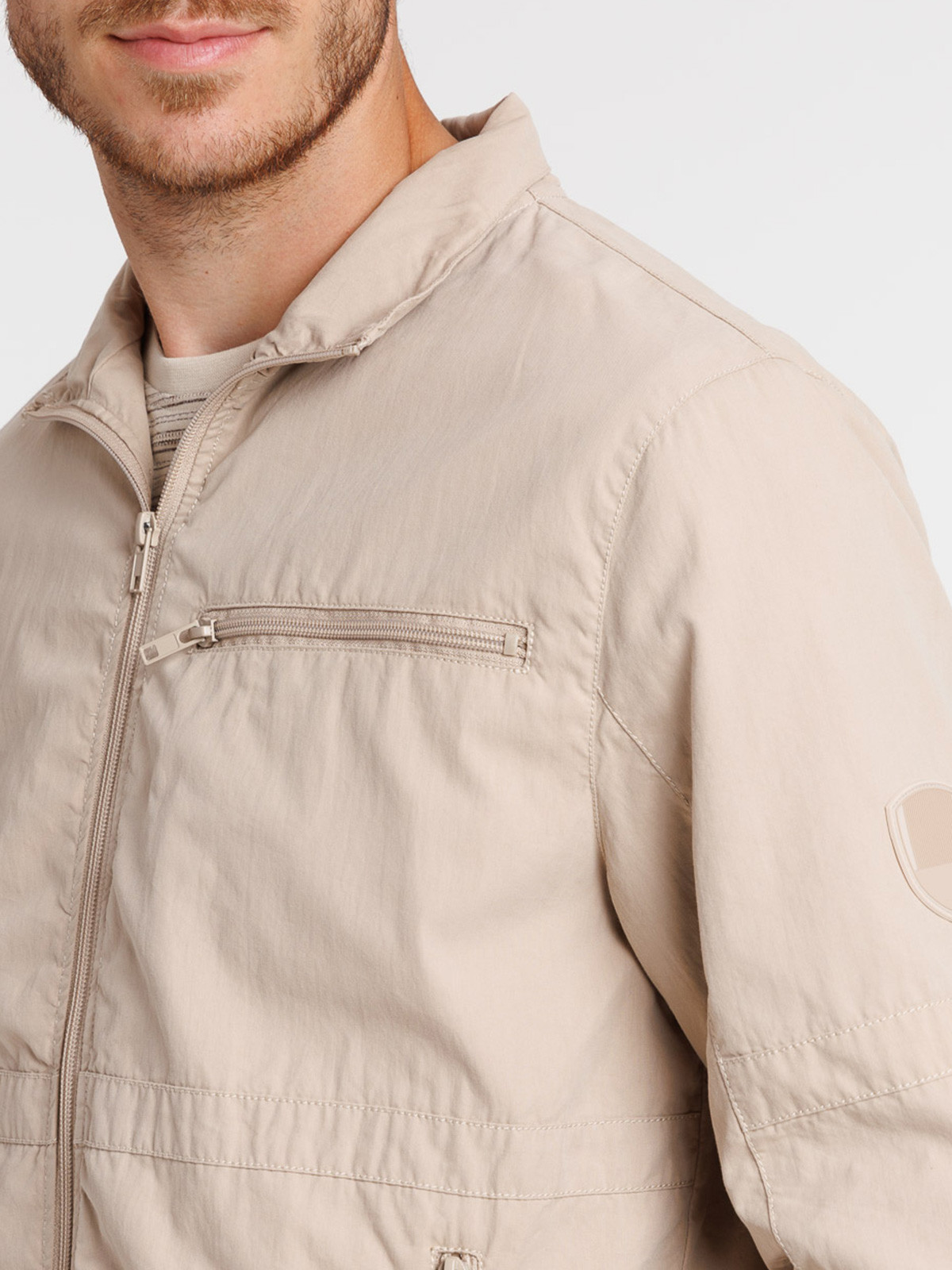 Blouson coloris sable homme Blouson coloris sable homme