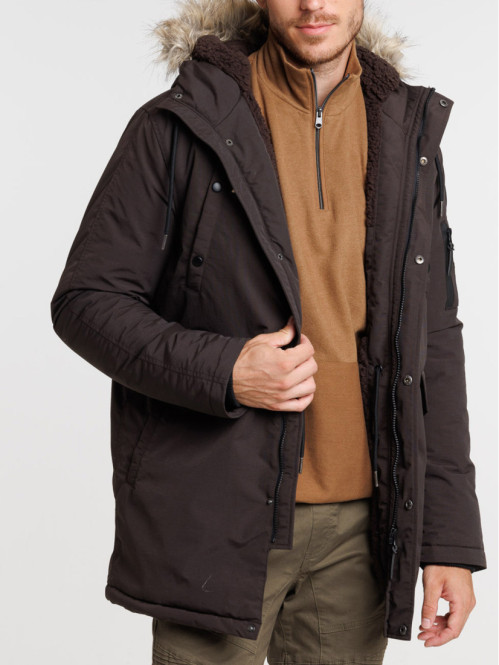 Parka à capuche pepper homme