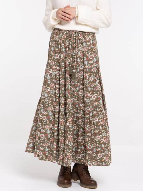 Jupe longue imprimé fleuri...