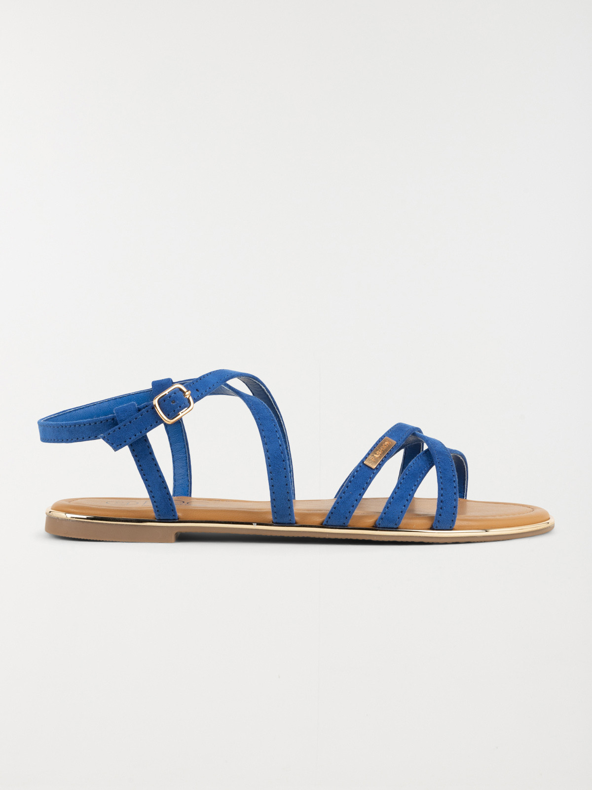 Sandales plates bleues femme (36-41)