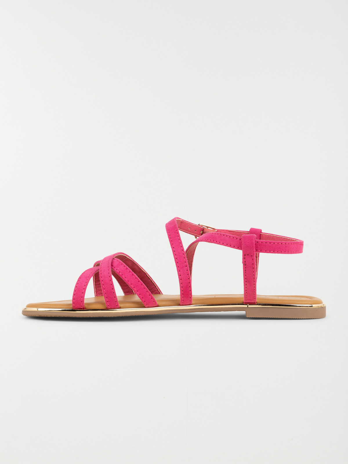 Sandales plates femme fushia (36-41) Sandales plates femme fushia (36-41)