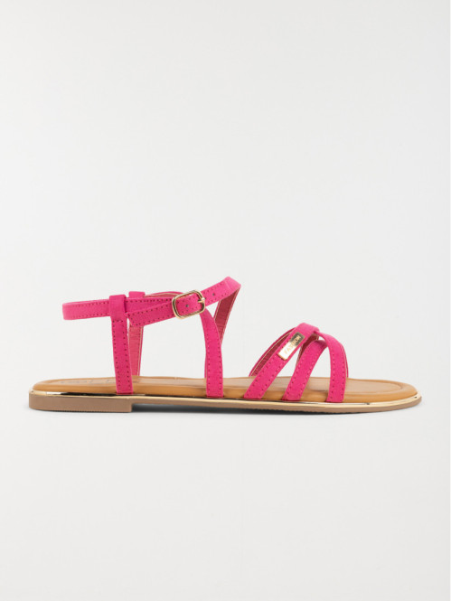 Sandales plates femme fushia (36-41)