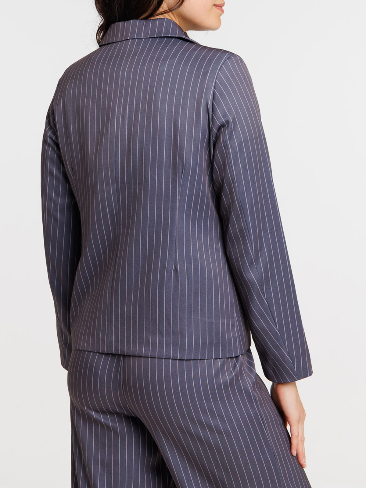 Veste tailleur excalibur rayée femme