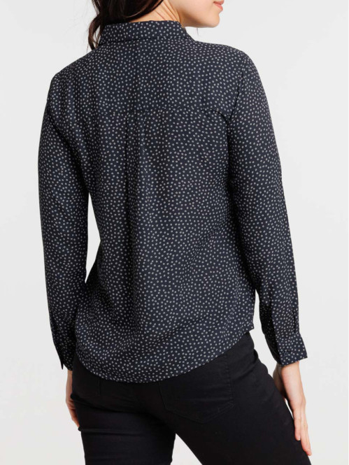 Chemise graphique marine navy femme Chemise graphique marine navy femme