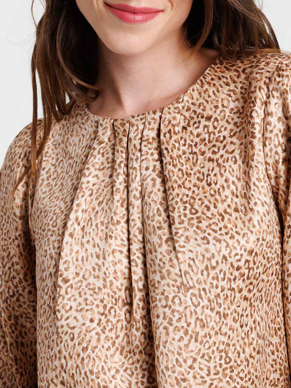 Blouse imprimée léopard femme Blouse imprimée léopard femme