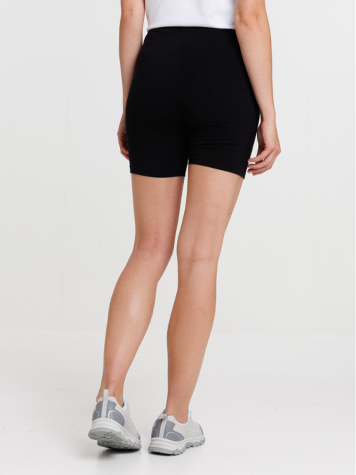 Cycliste sport noir femme