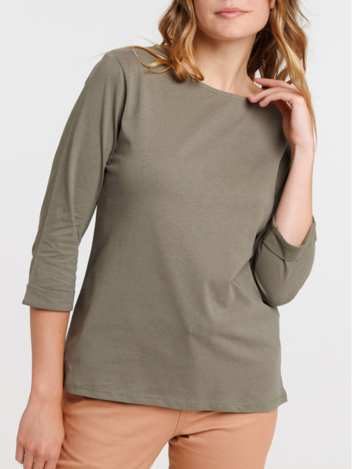 T-shirt urban kaki femme