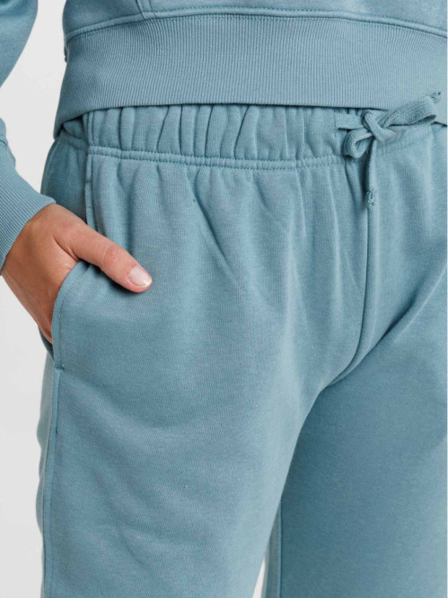 Pantalon molleton vert de gris femme
