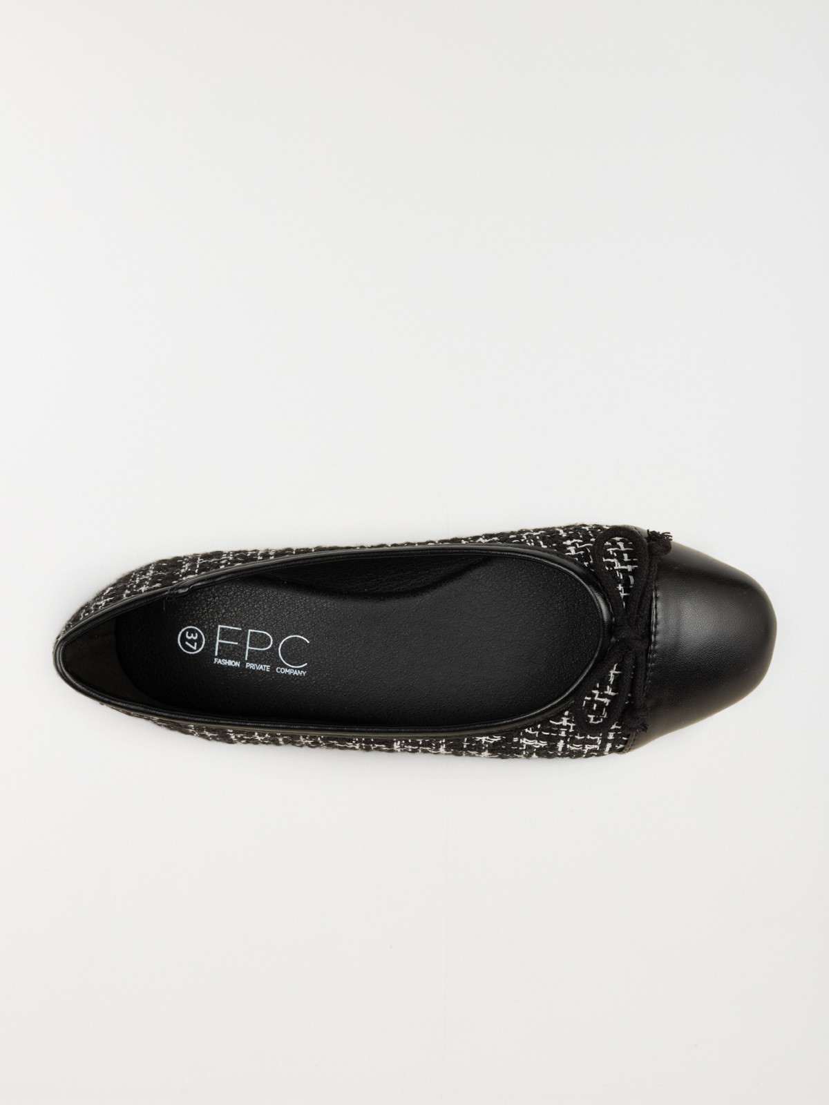 Ballerines plates noires femme (36-41)