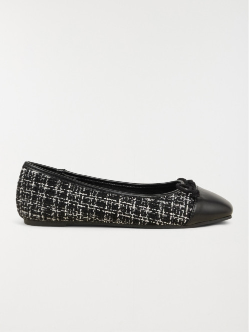 Ballerines plates noires femme (36-41)