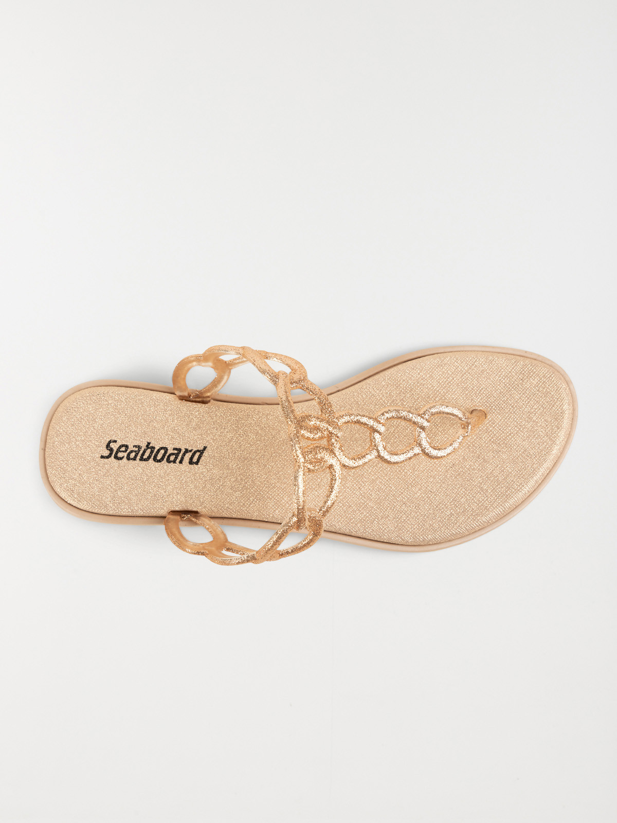 Tong rose pailletée femme (36-41