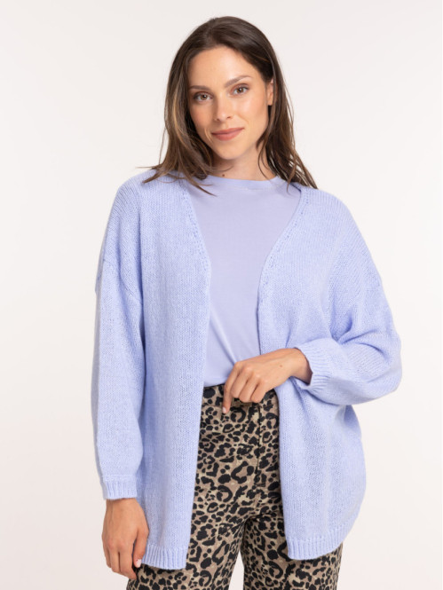 Gilet ouvert femme