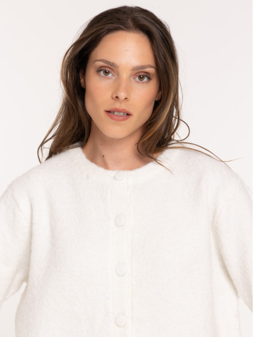 Gilet court boutonné femme Gilet court boutonné femme
