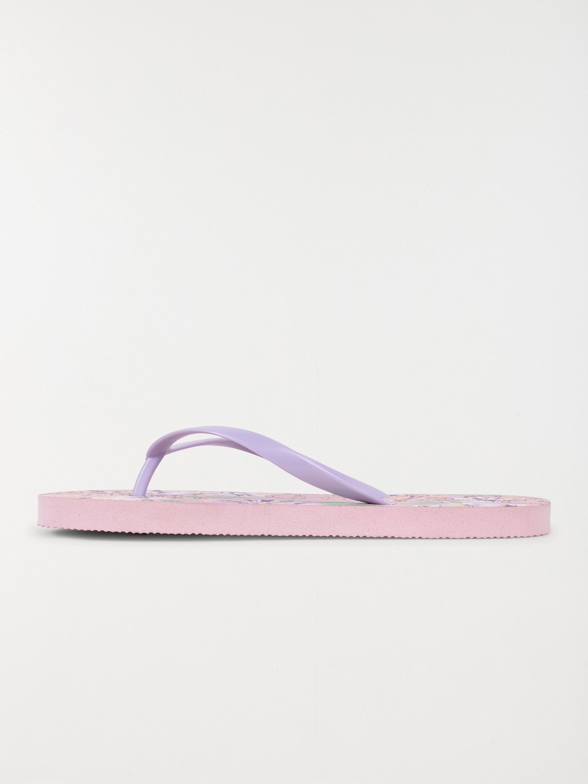 Tongs imprimées roses femme (36-41)