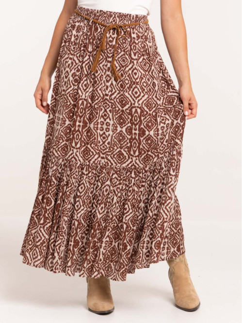 Jupe longue femme imprimé...