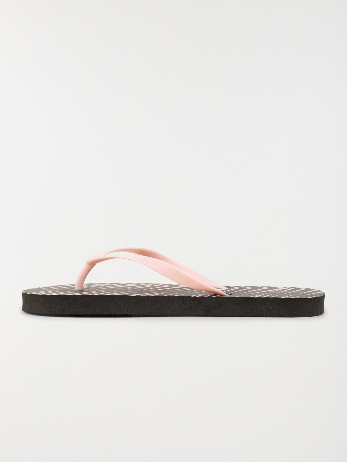 Tong noire imprimée femme (37-42) Tong noire imprimée femme (37-42)